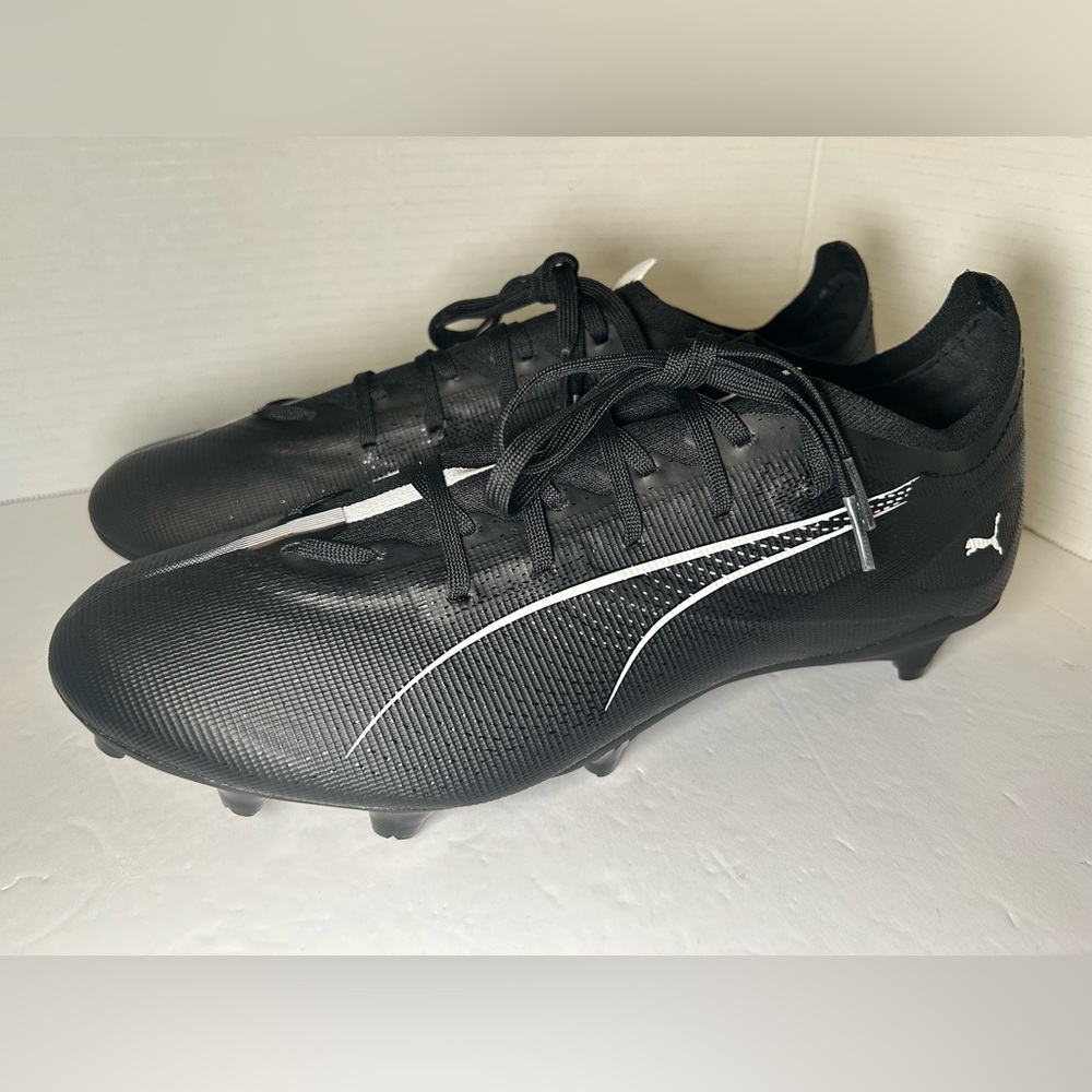 Puma Ultra 5 Match FG Size 10 Puma Black - Puma 107687-02 Men's BRAND NEW